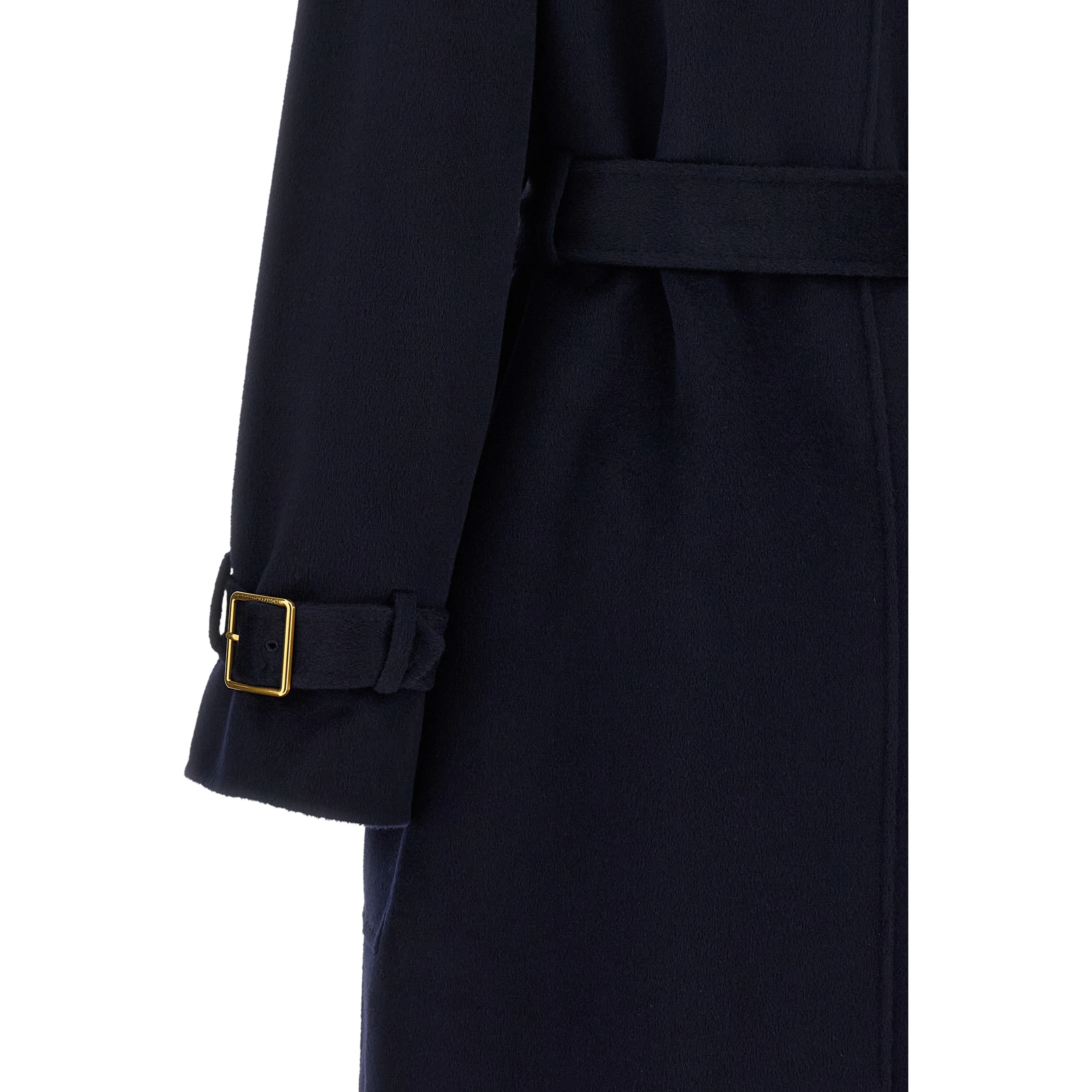 Blue Wool Coat
