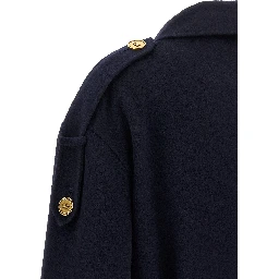 Blue Wool Coat