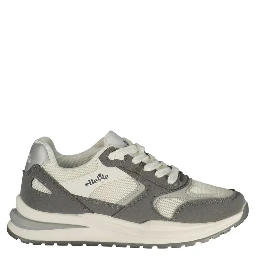 White Polyurethane Women's Sneaker