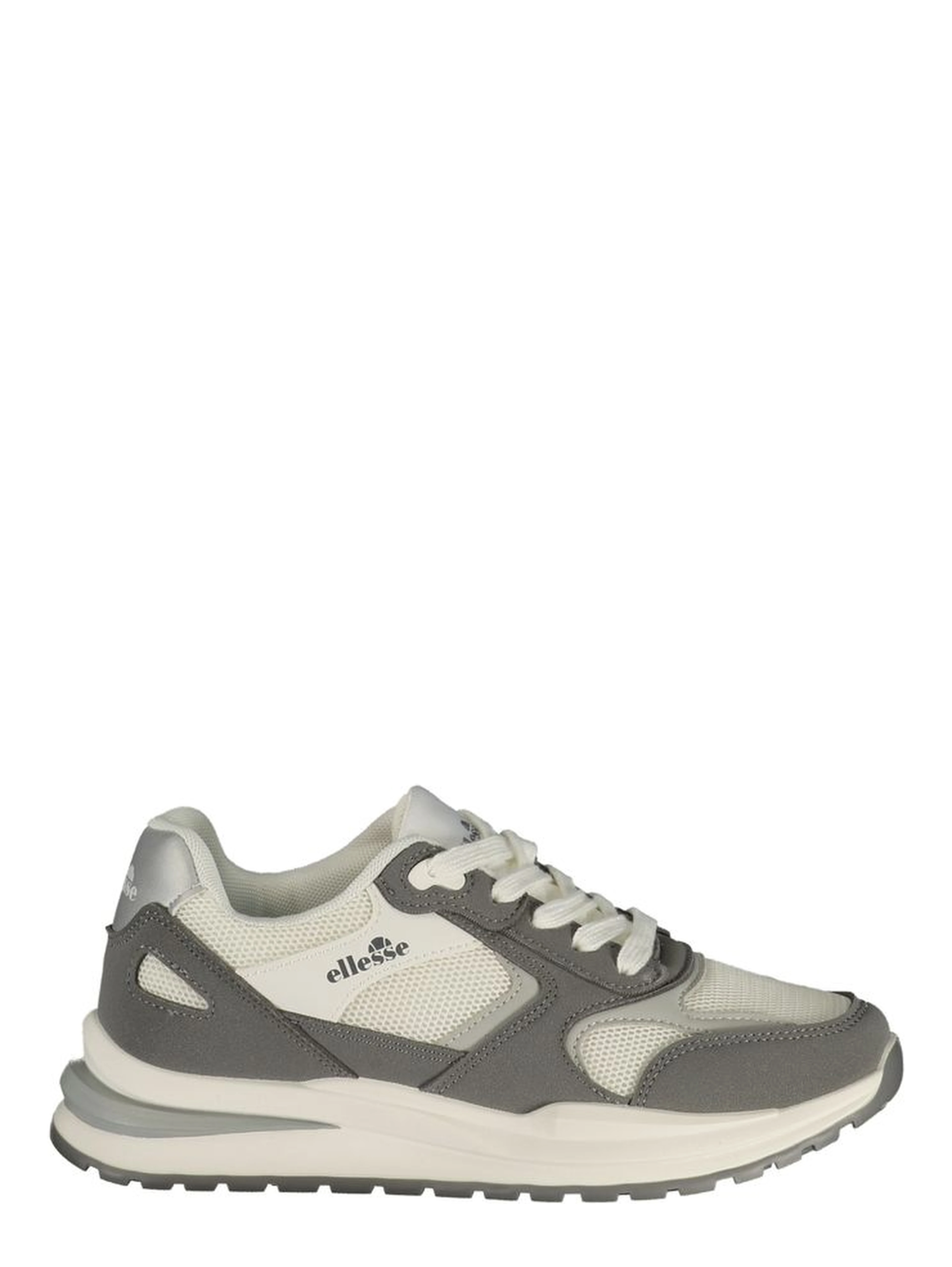 White Polyurethane Women's Sneaker