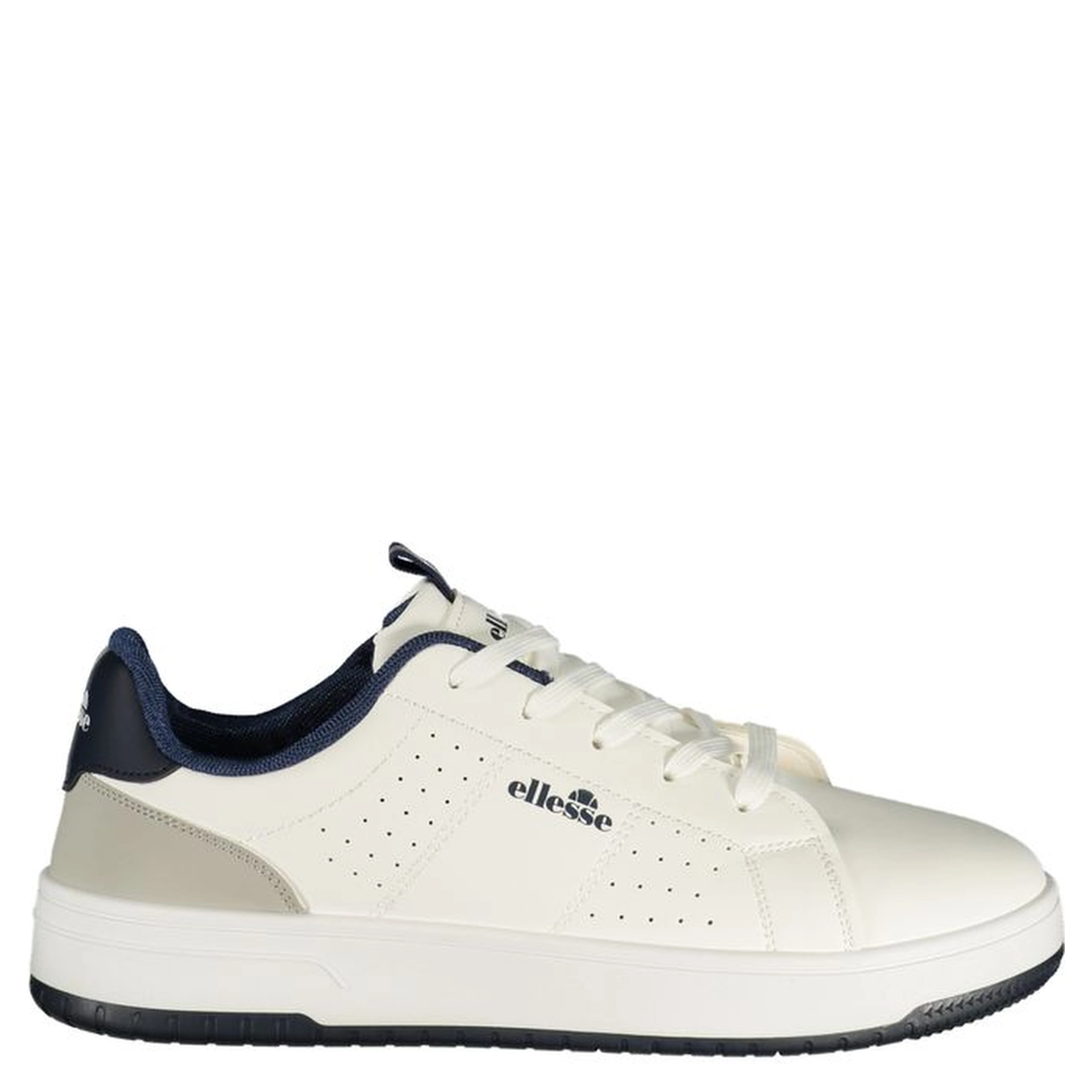 White Polyurethane Men's Sneaker