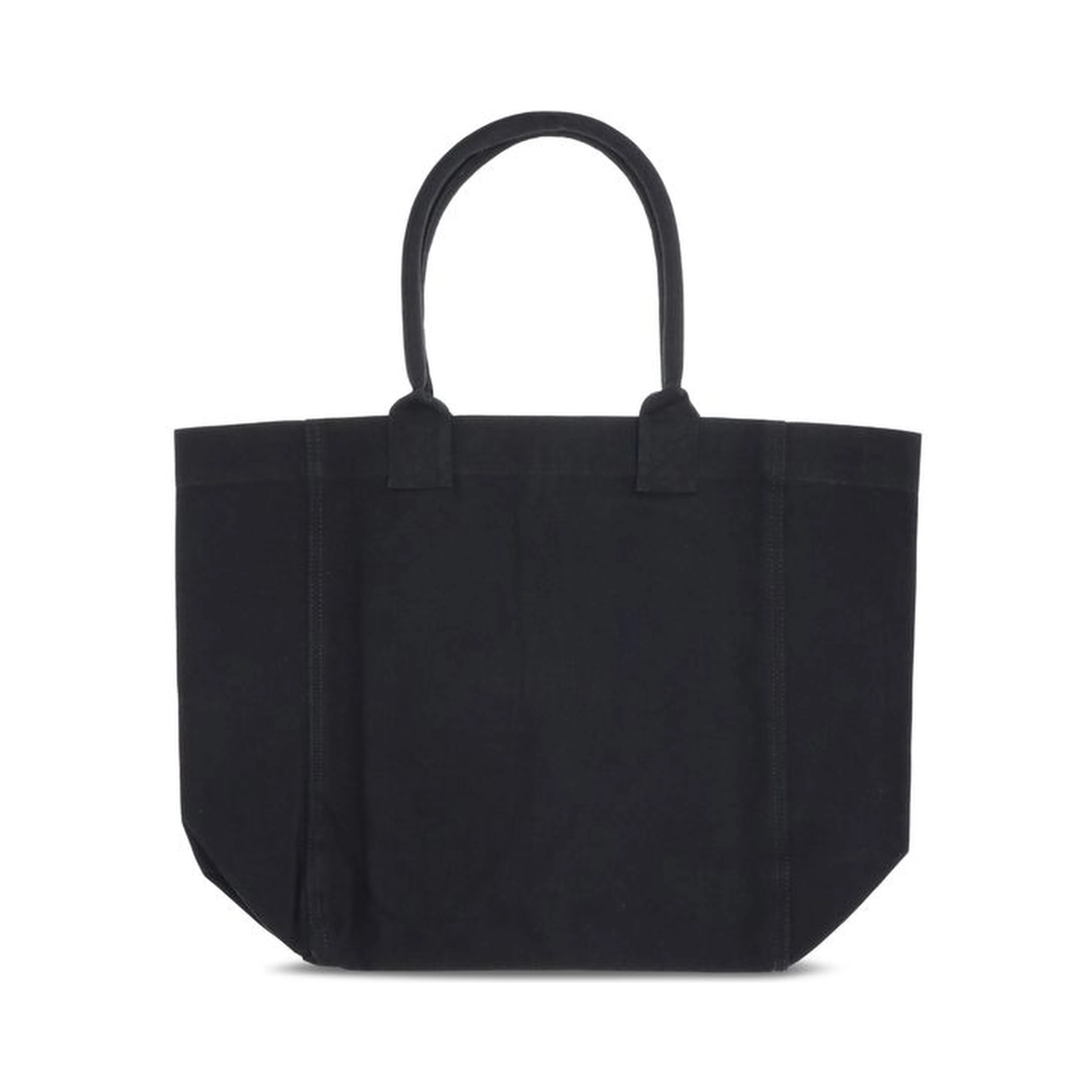 Black Cotton Shoulder Bag