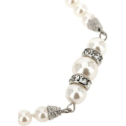 White Glass Necklace