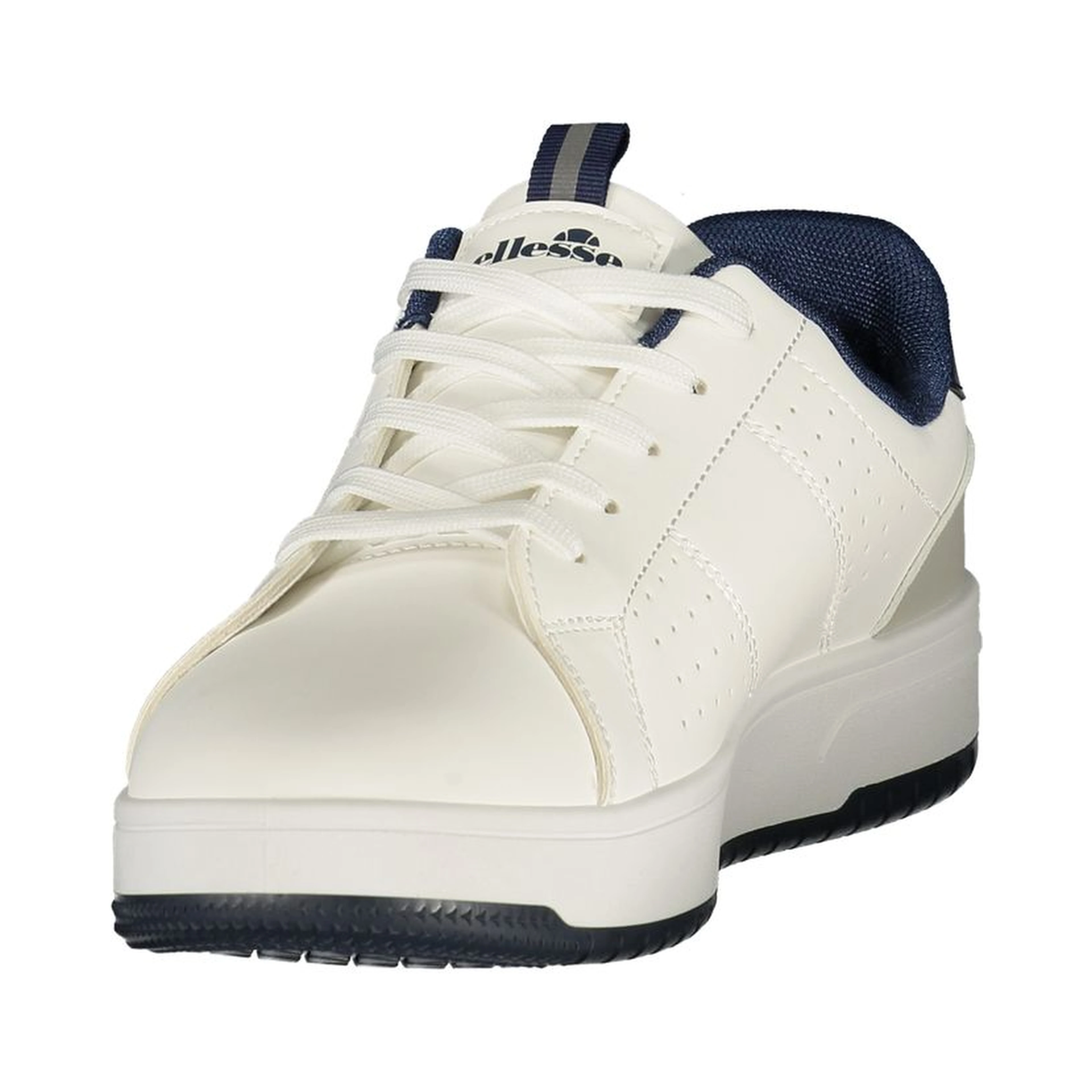 White Polyurethane Men's Sneaker