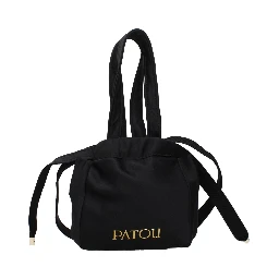 Black Fabric Handbag