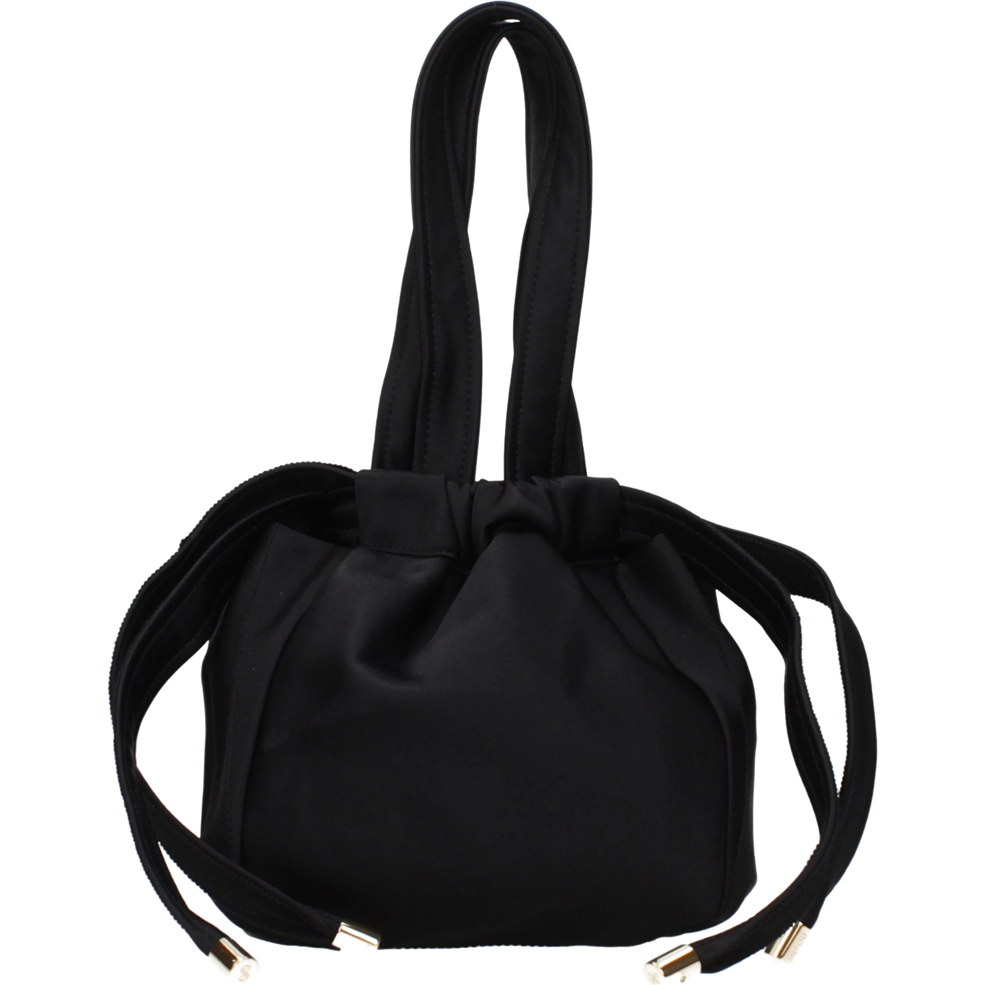Black Fabric Handbag