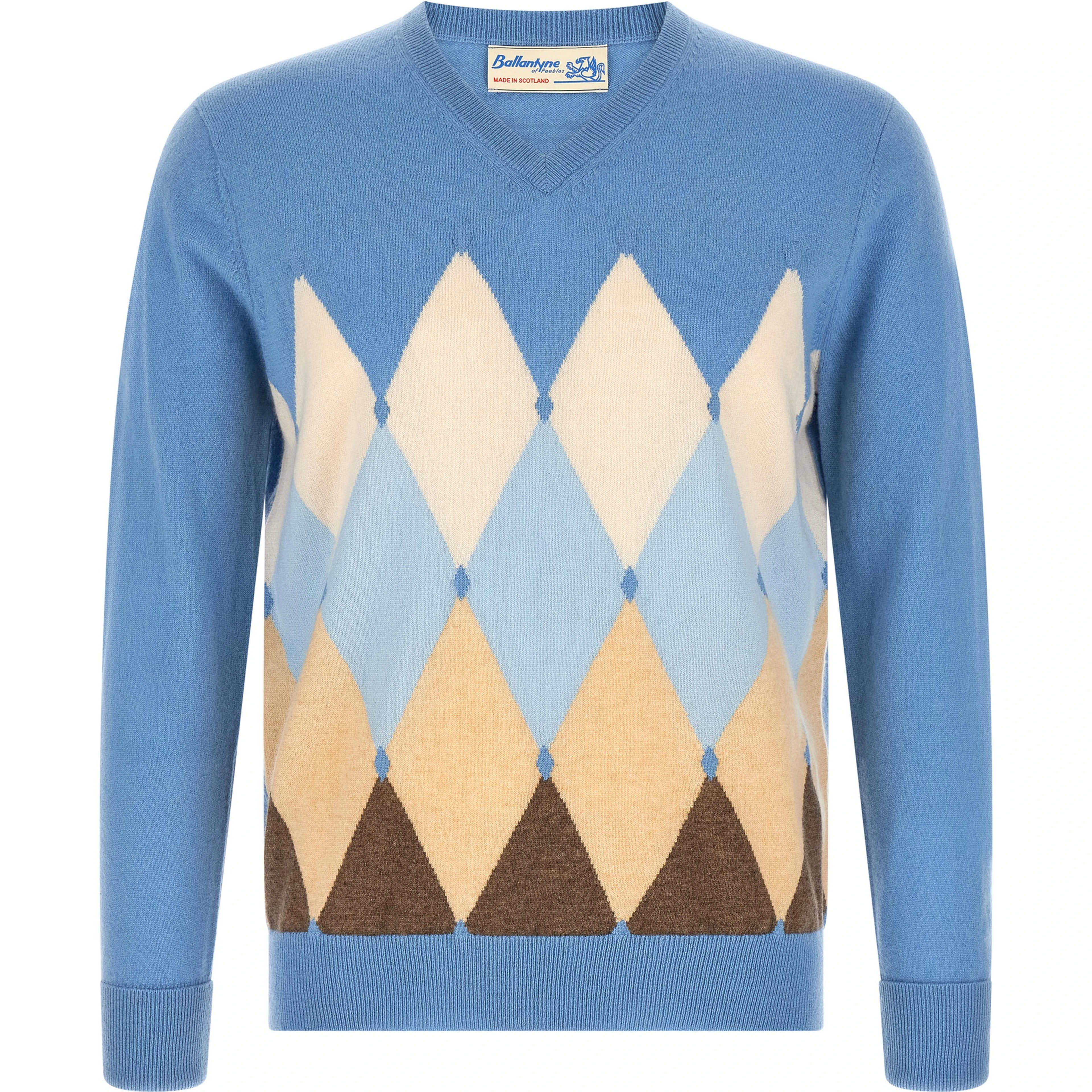 Blue Cashmere Cardigan