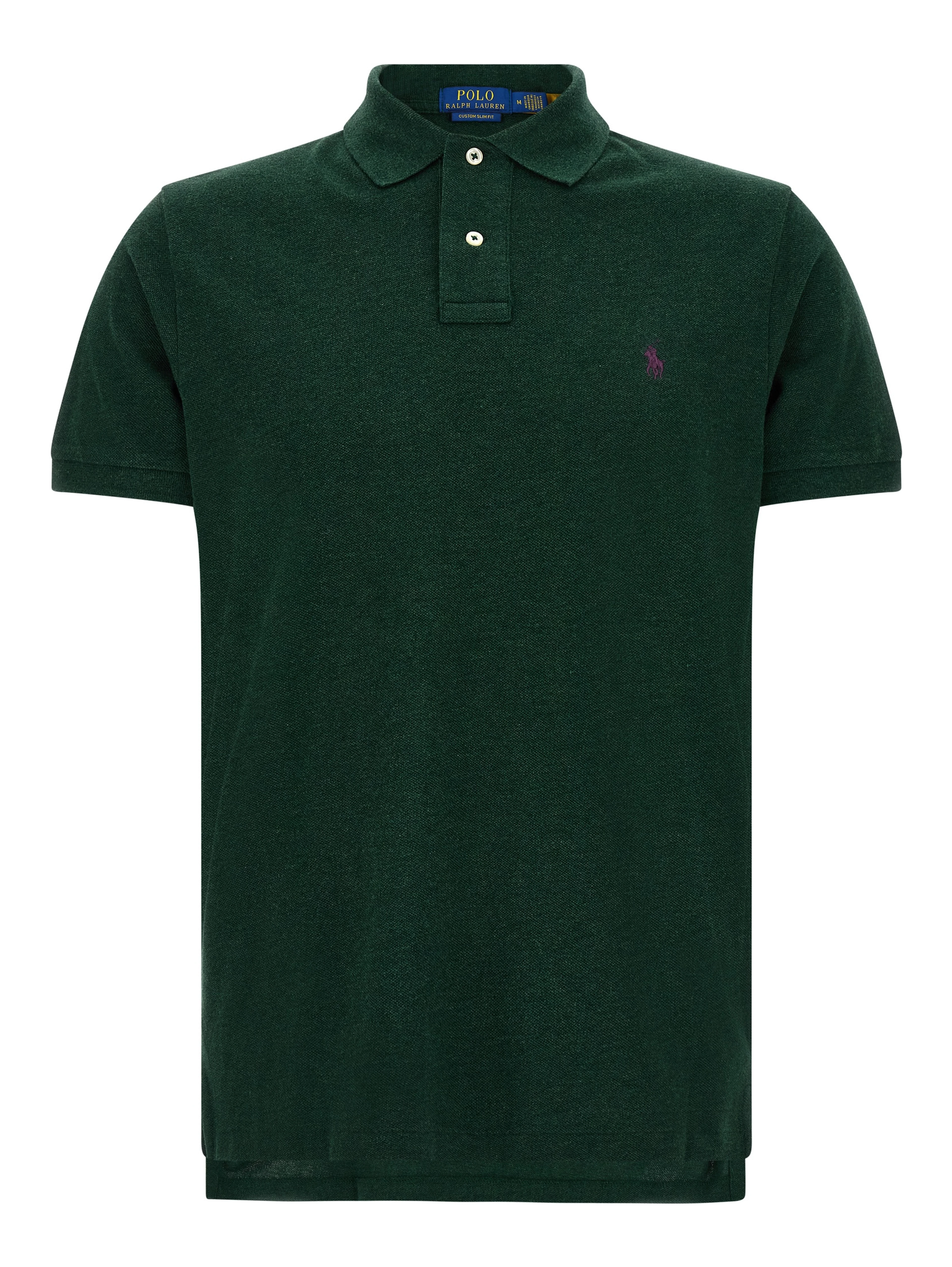 Bicolor Cotton Polo Shirt