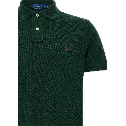 Bicolor Cotton Polo Shirt