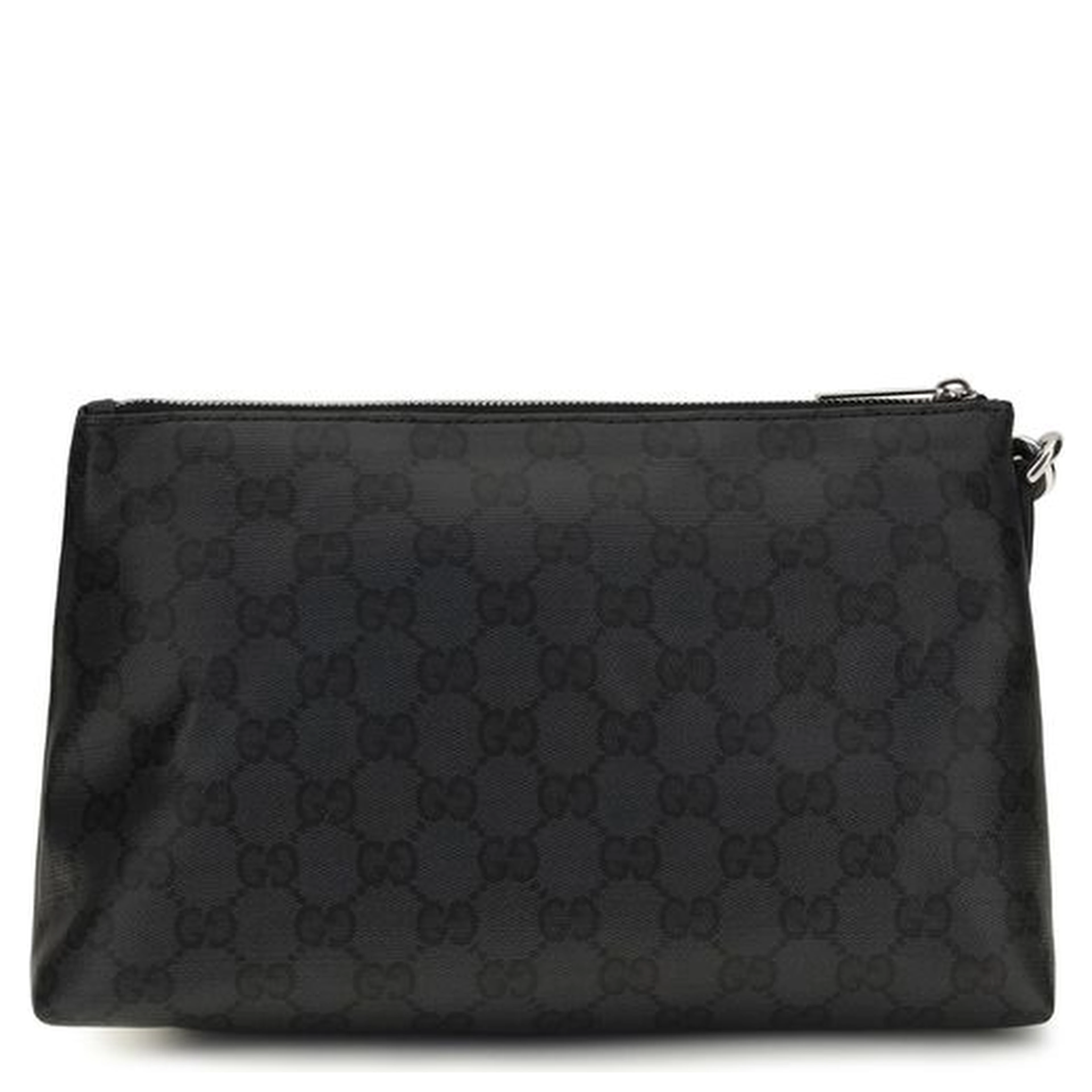Black Fabric Shoulder Bag