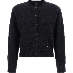 Blue Wool Cardigan