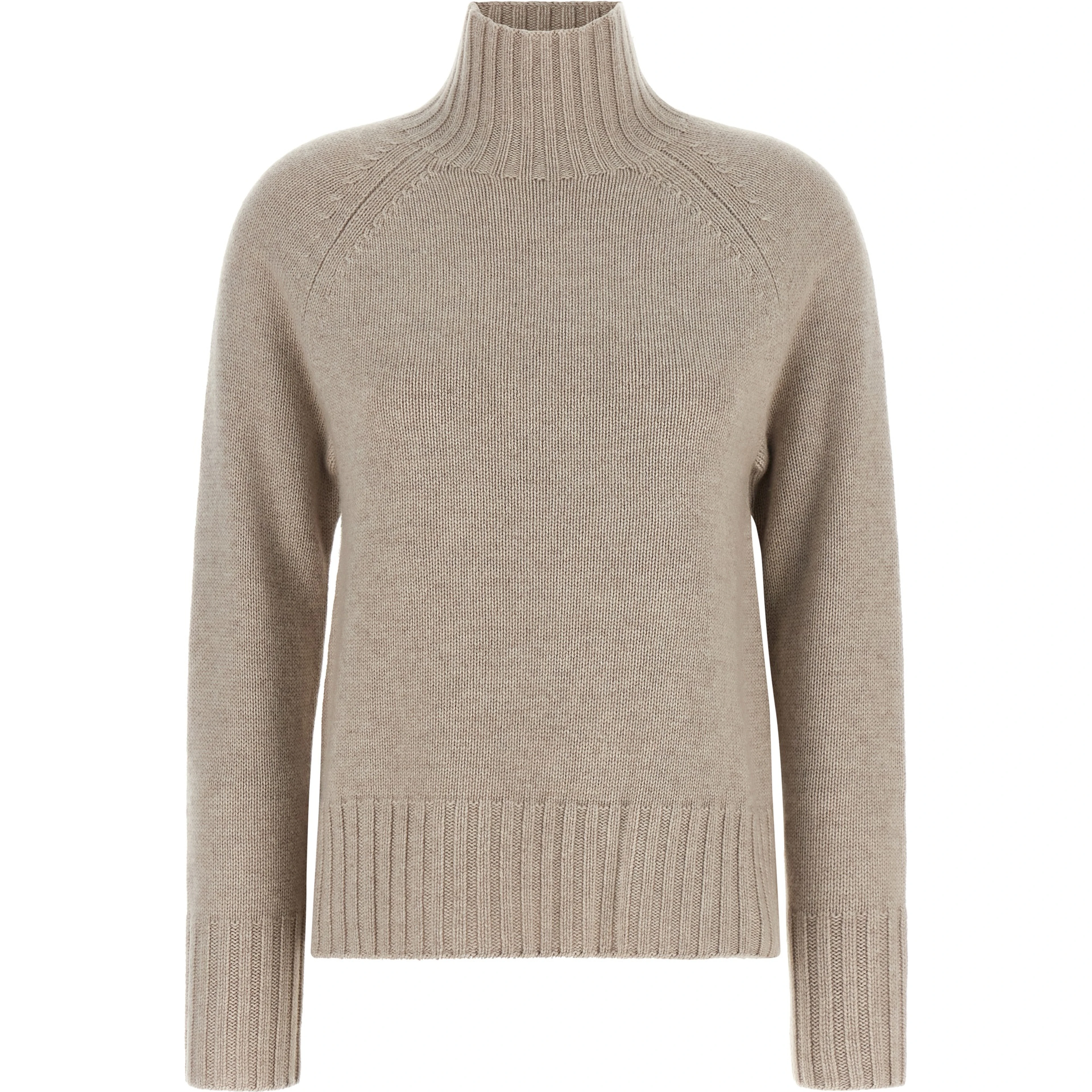 Beige Wool Cardigan