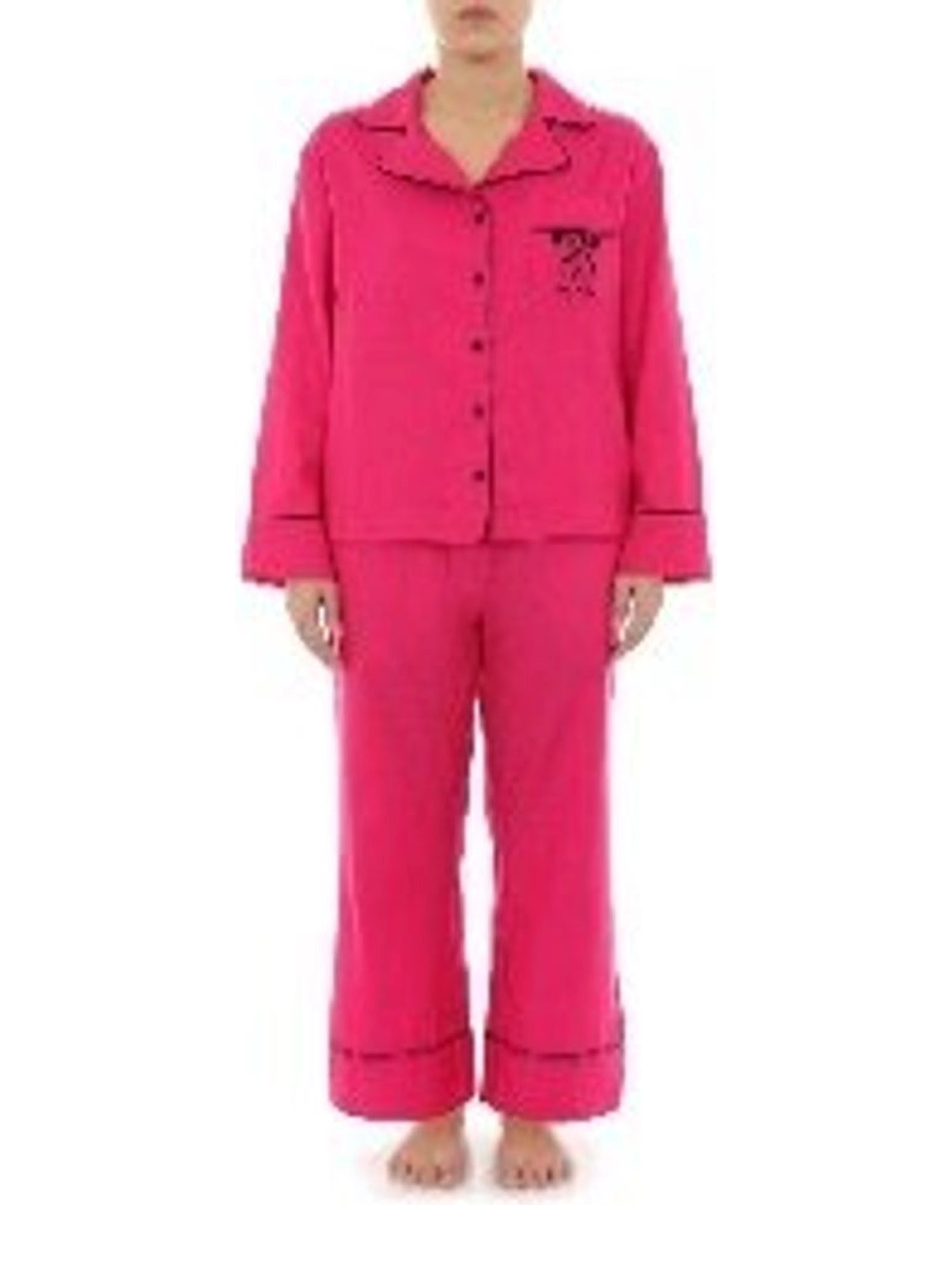 Pink Viscose Set Sleepwear