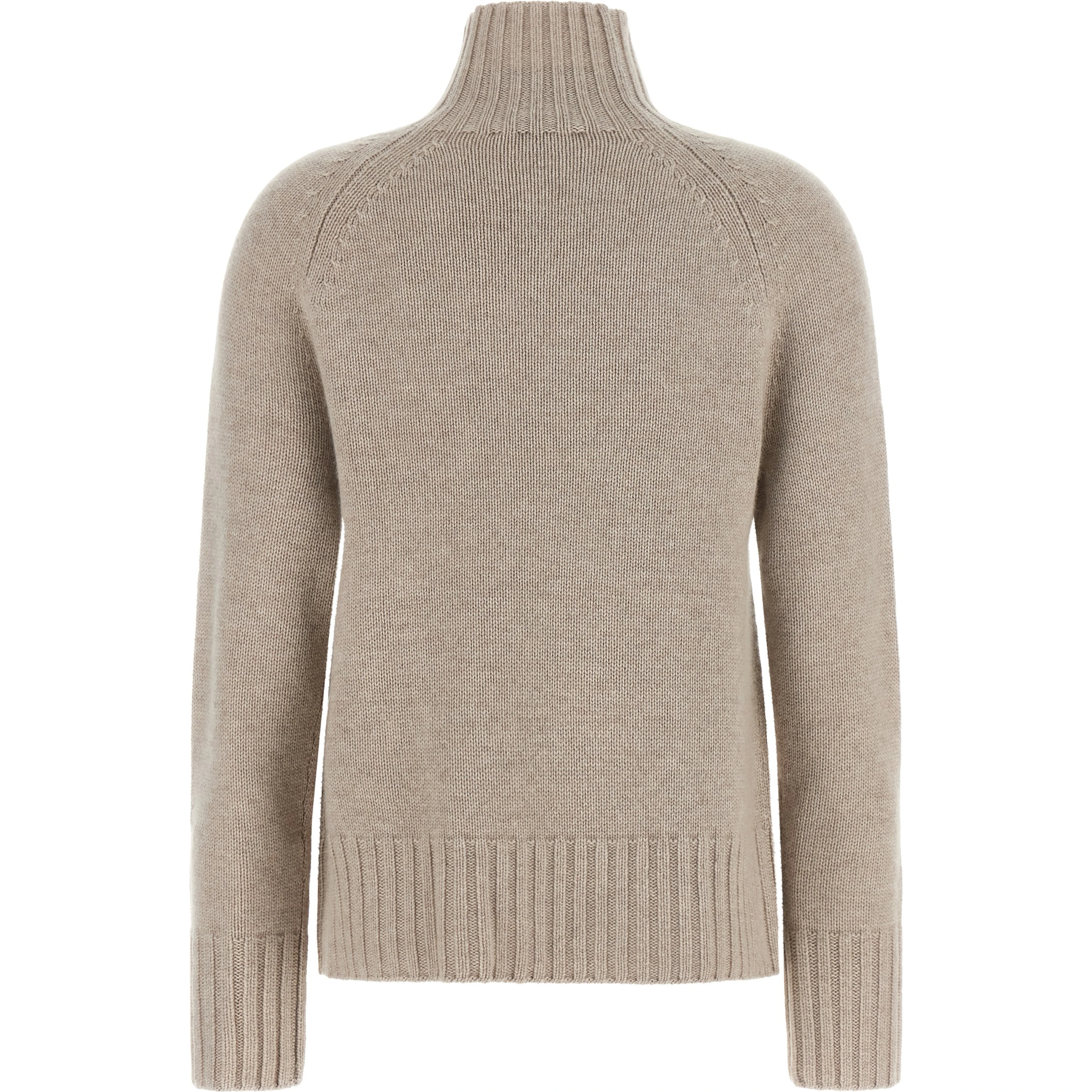 Beige Wool Cardigan