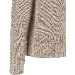Beige Wool Cardigan