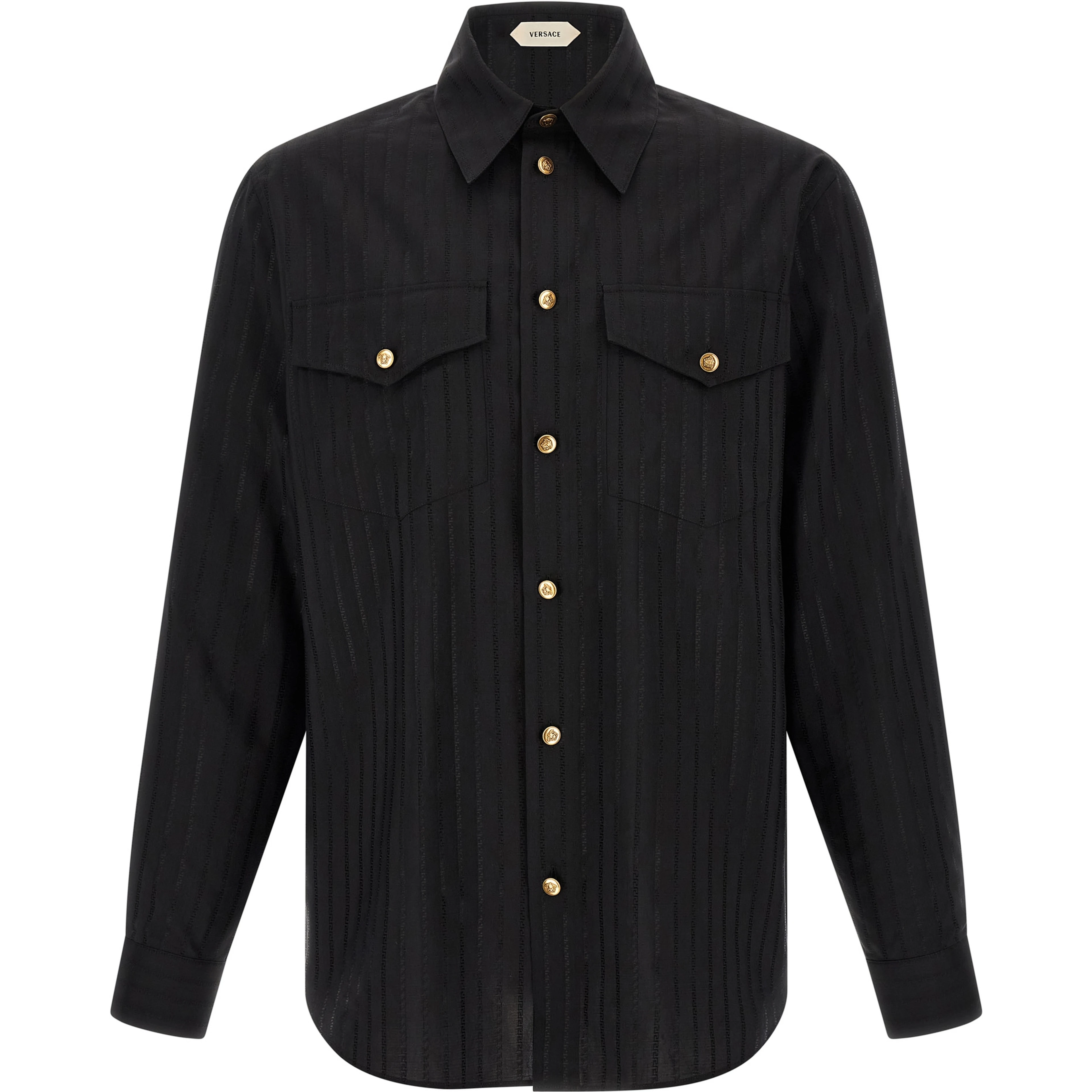 Black Cotton Blouse