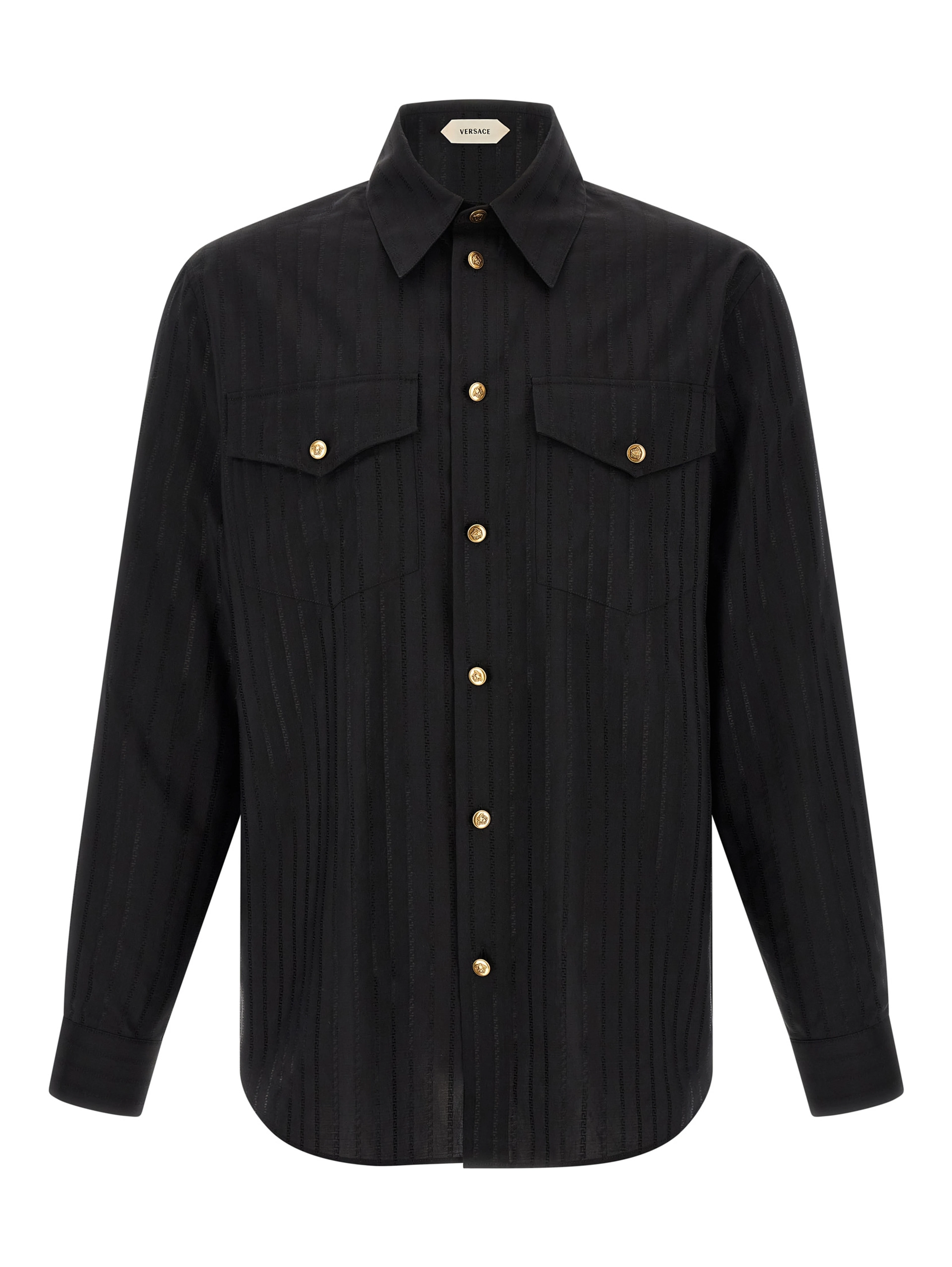 Black Cotton Blouse