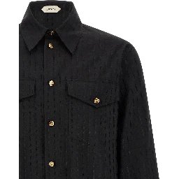 Black Cotton Blouse