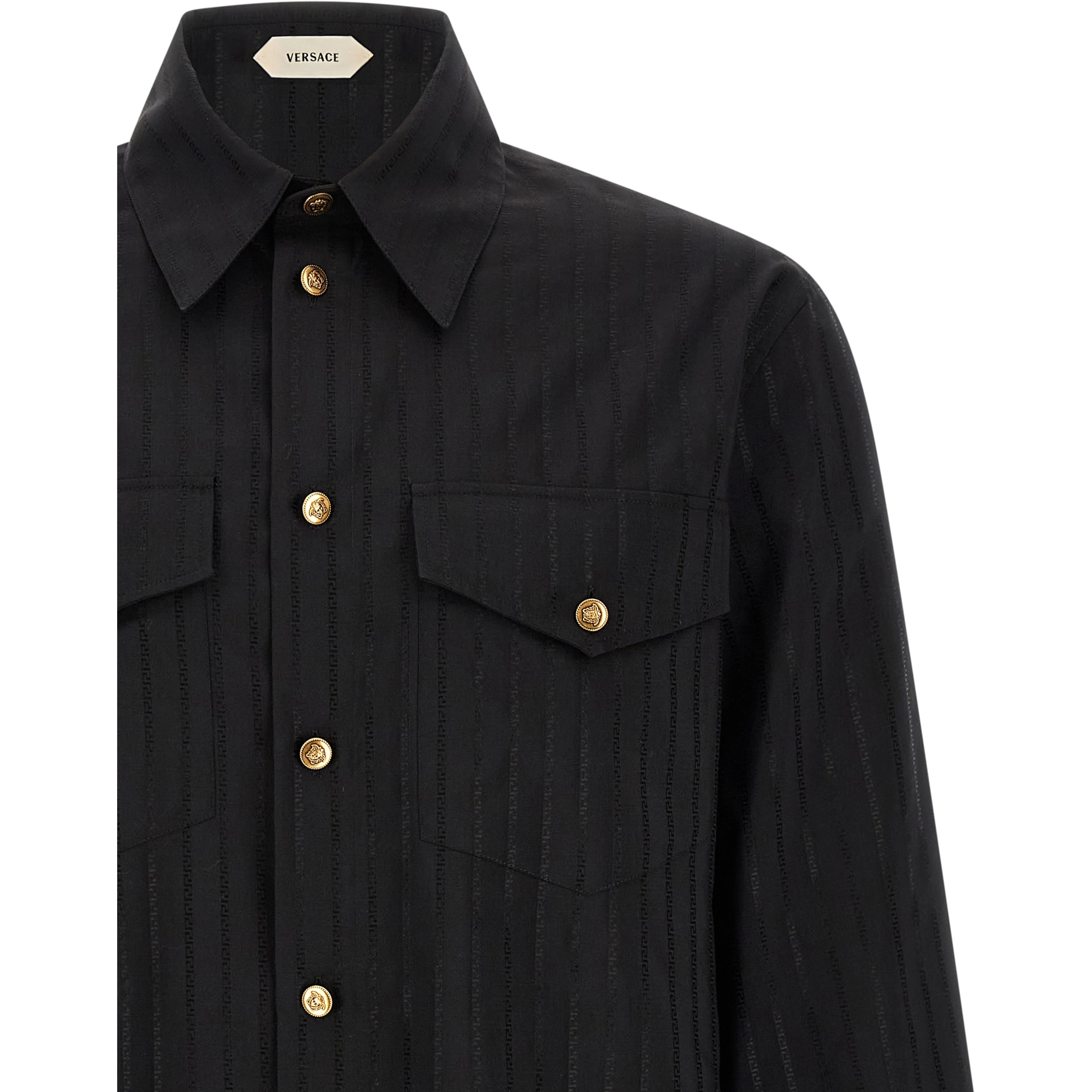 Black Cotton Blouse