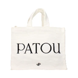 White Fabric Handbag