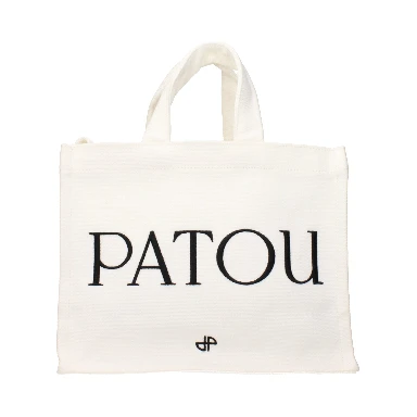 White Fabric Handbag