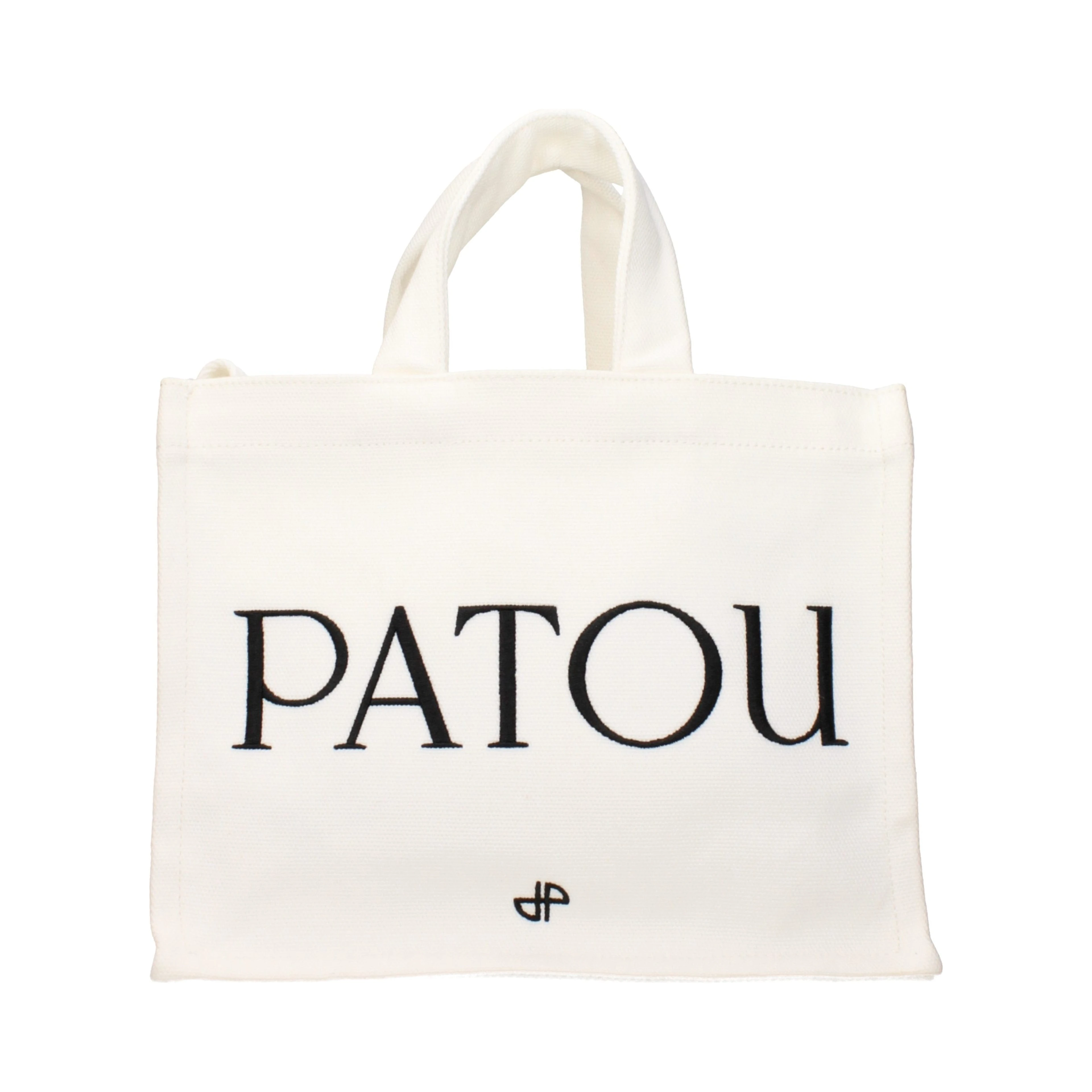 White Fabric Handbag