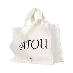 White Fabric Handbag