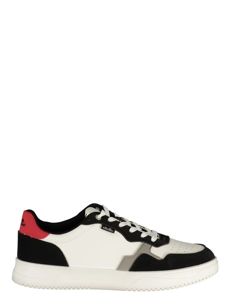 White Polyurethane Men's Sneaker