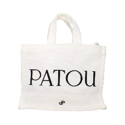 White Fabric Handbag