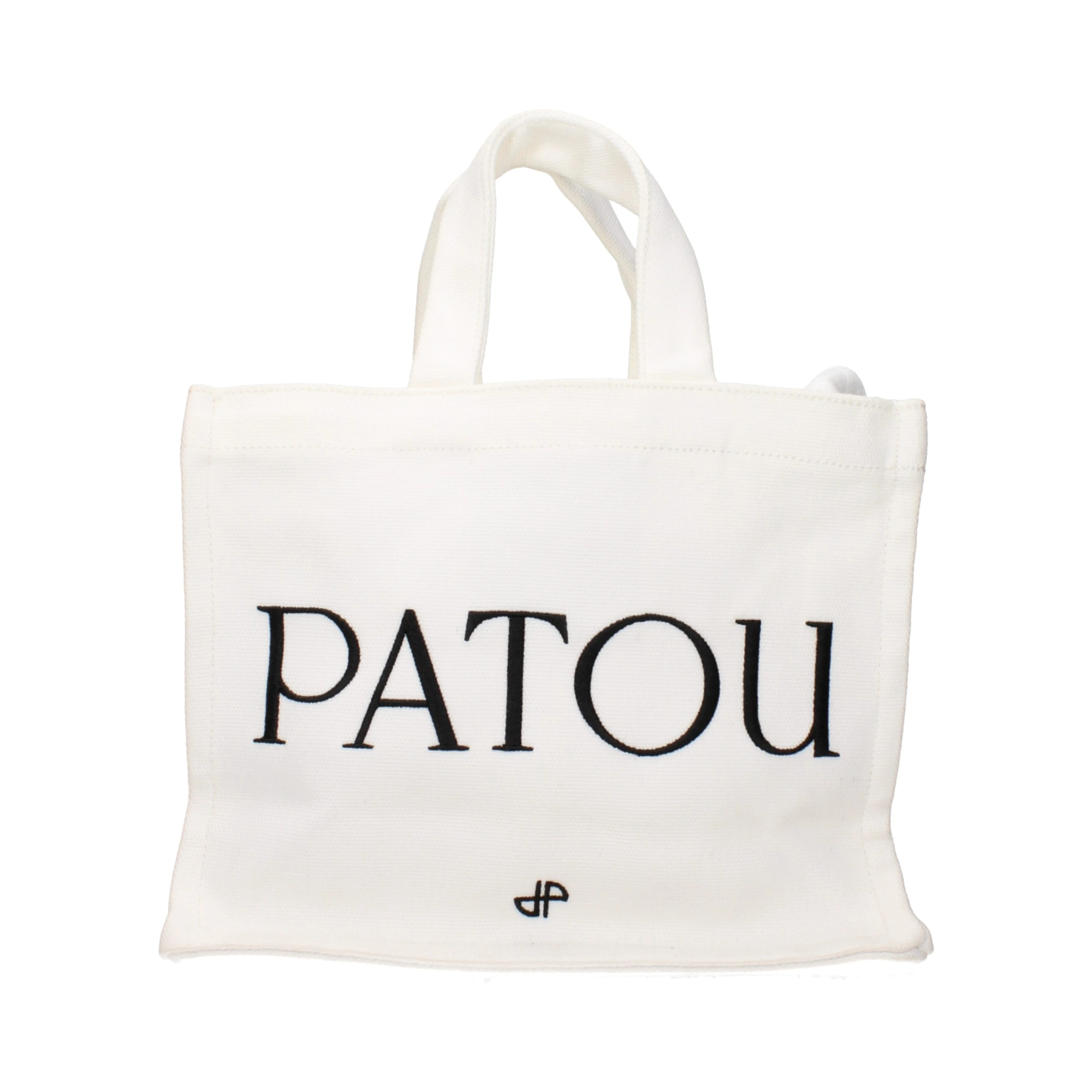 White Fabric Handbag