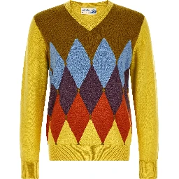 Multicolor Cashmere Cardigan