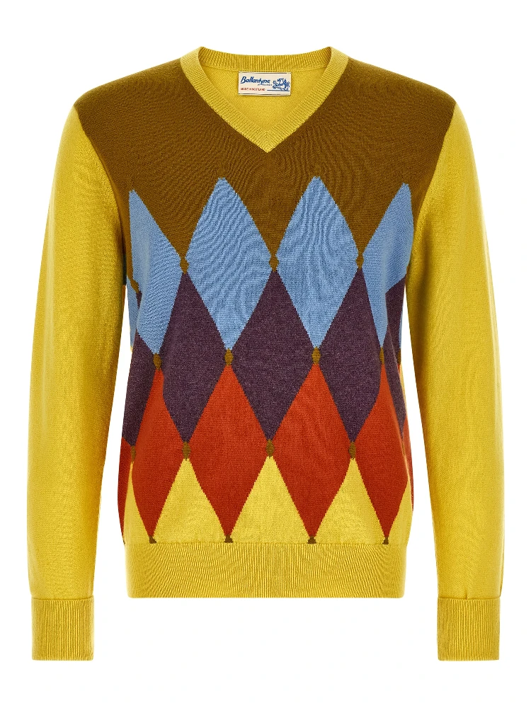 Multicolor Cashmere Cardigan