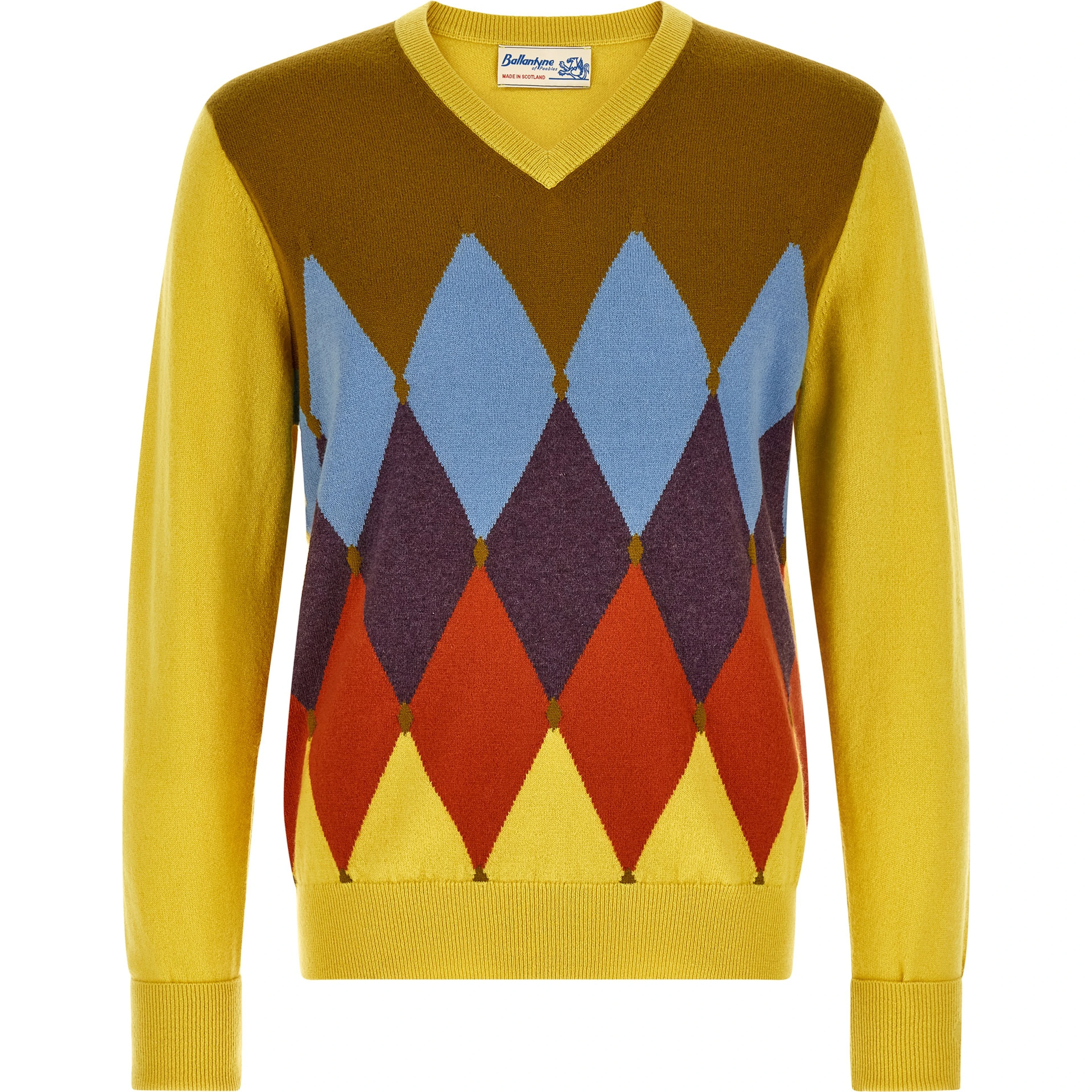 Multicolor Cashmere Cardigan
