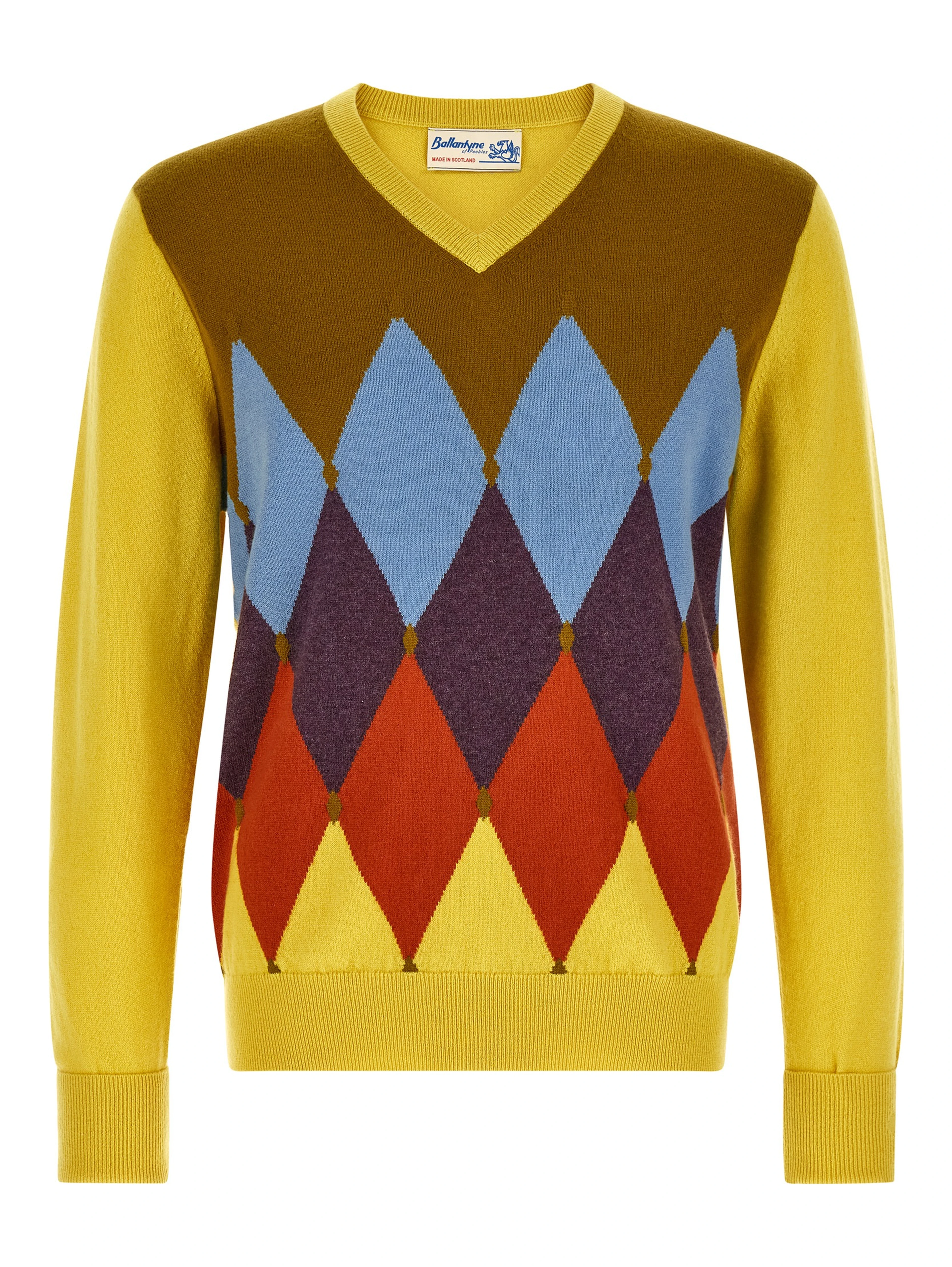 Multicolor Cashmere Cardigan