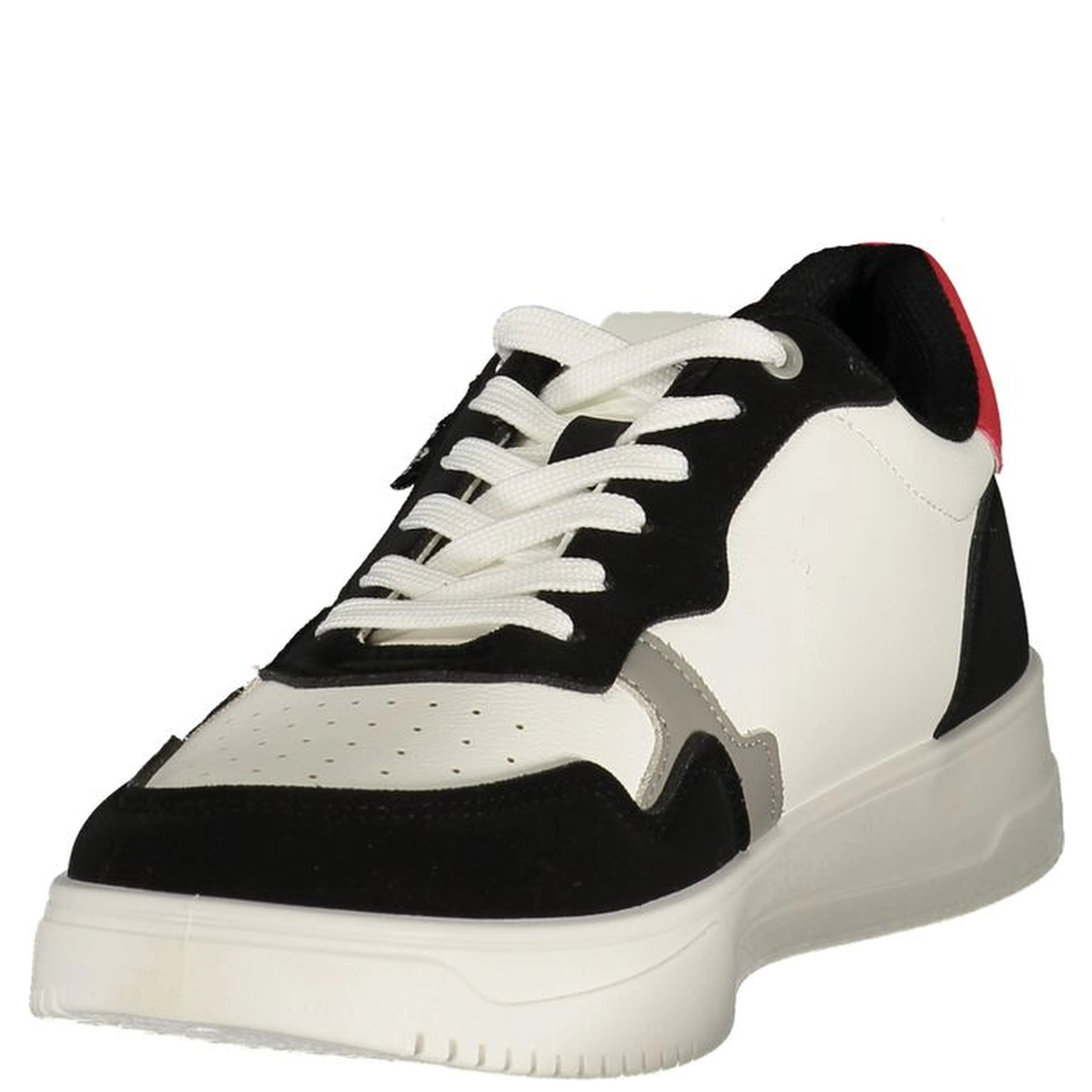 White Polyurethane Men's Sneaker