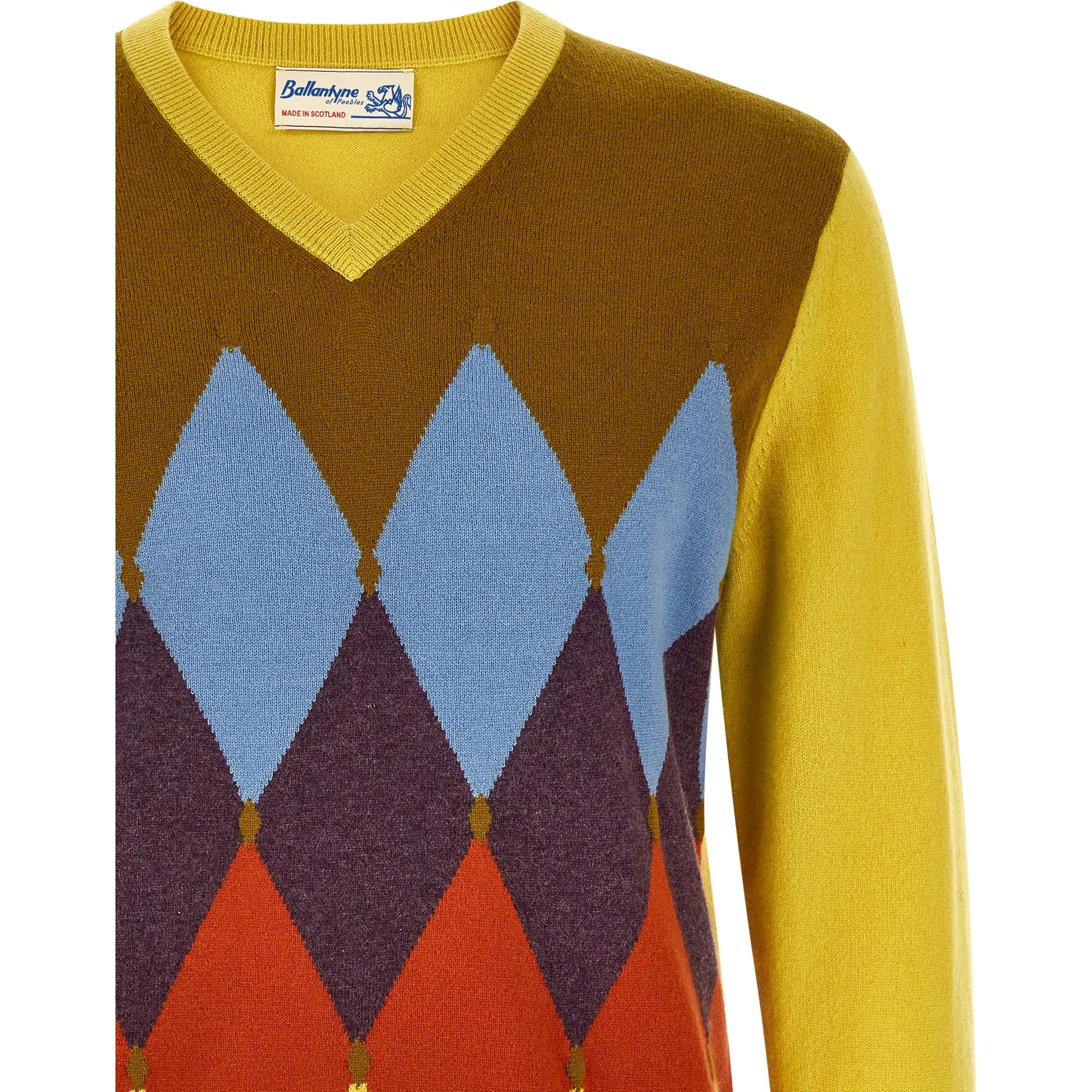 Multicolor Cashmere Cardigan