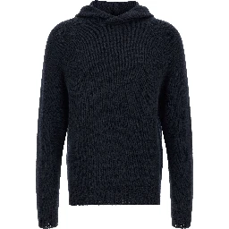 Blue Cashmere Cardigan