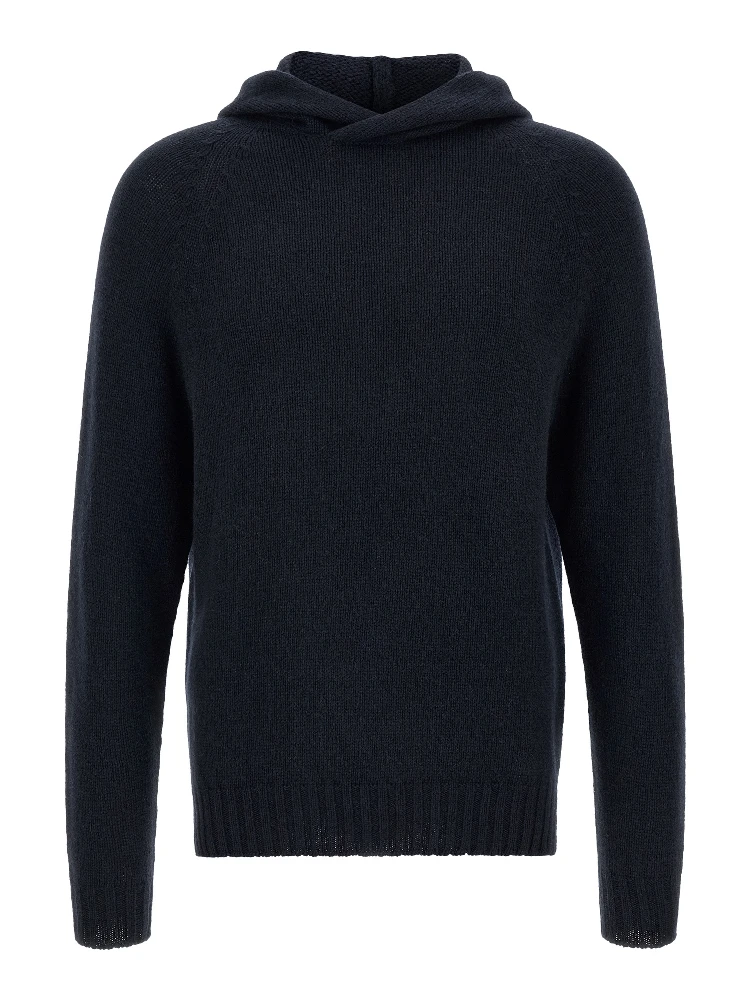 Blue Cashmere Cardigan