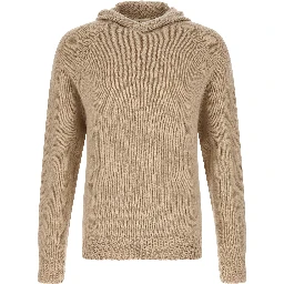 Beige Cashmere Cardigan