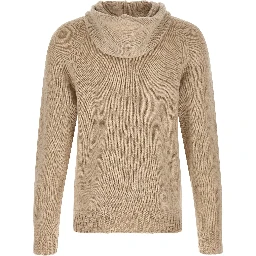 Beige Cashmere Cardigan