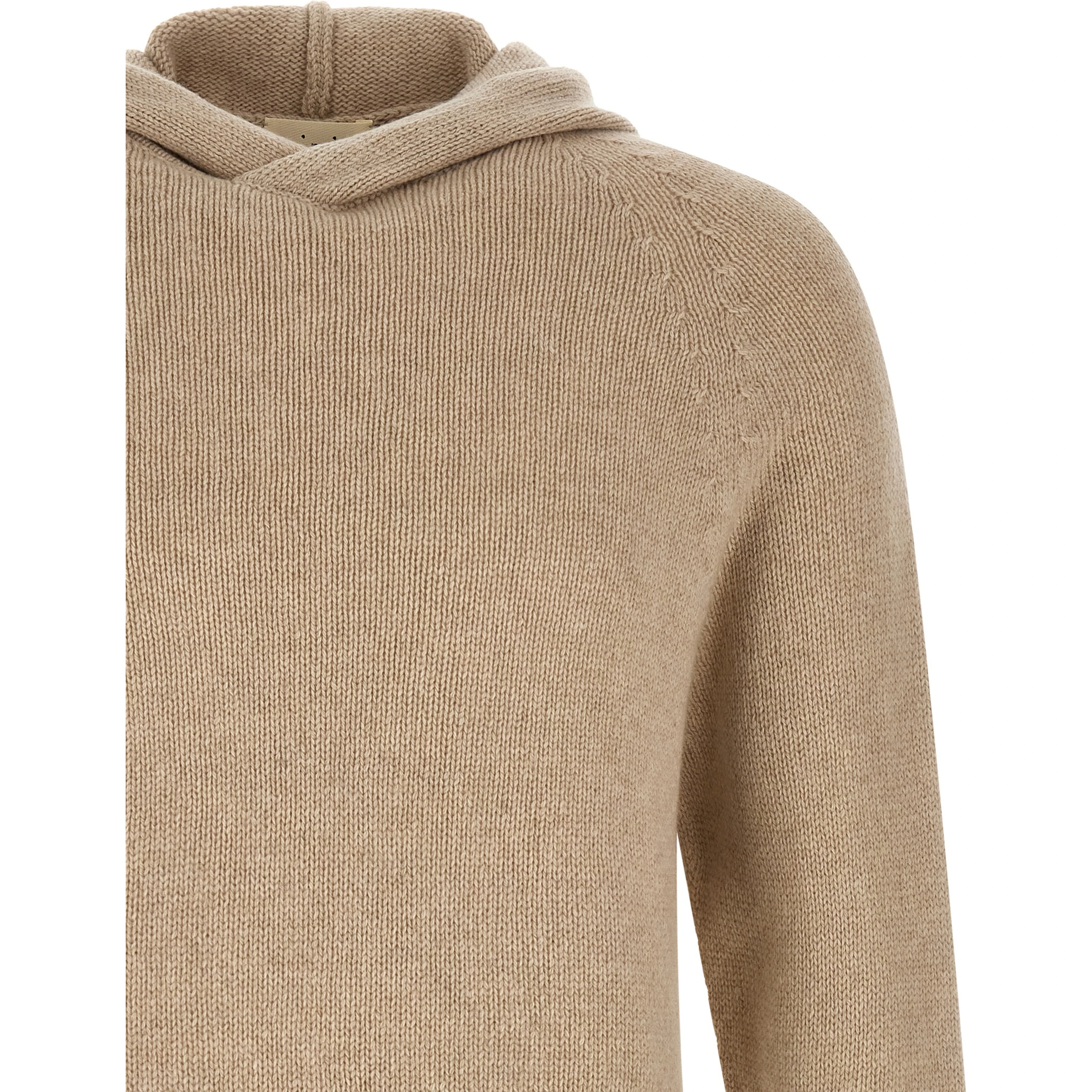Beige Cashmere Cardigan