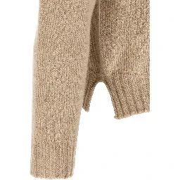 Beige Cashmere Cardigan