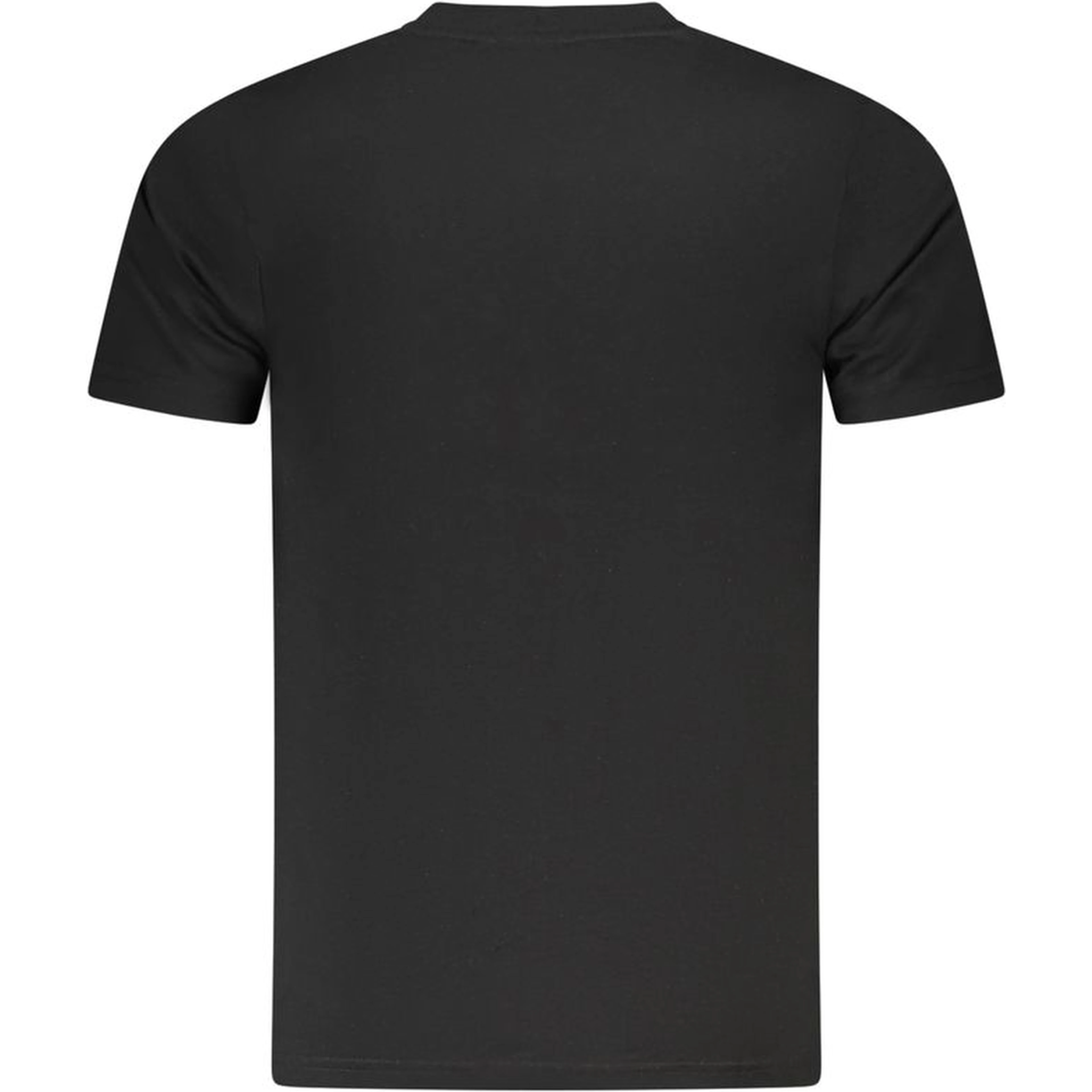Black Cotton Men's T-Shirt