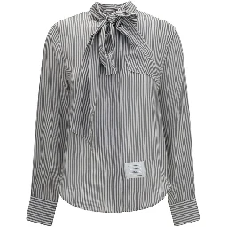 Gray Silk Pattern Shirt