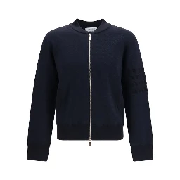 Blue Wool Oves Aries Bomber