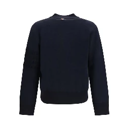 Blue Wool Oves Aries Bomber