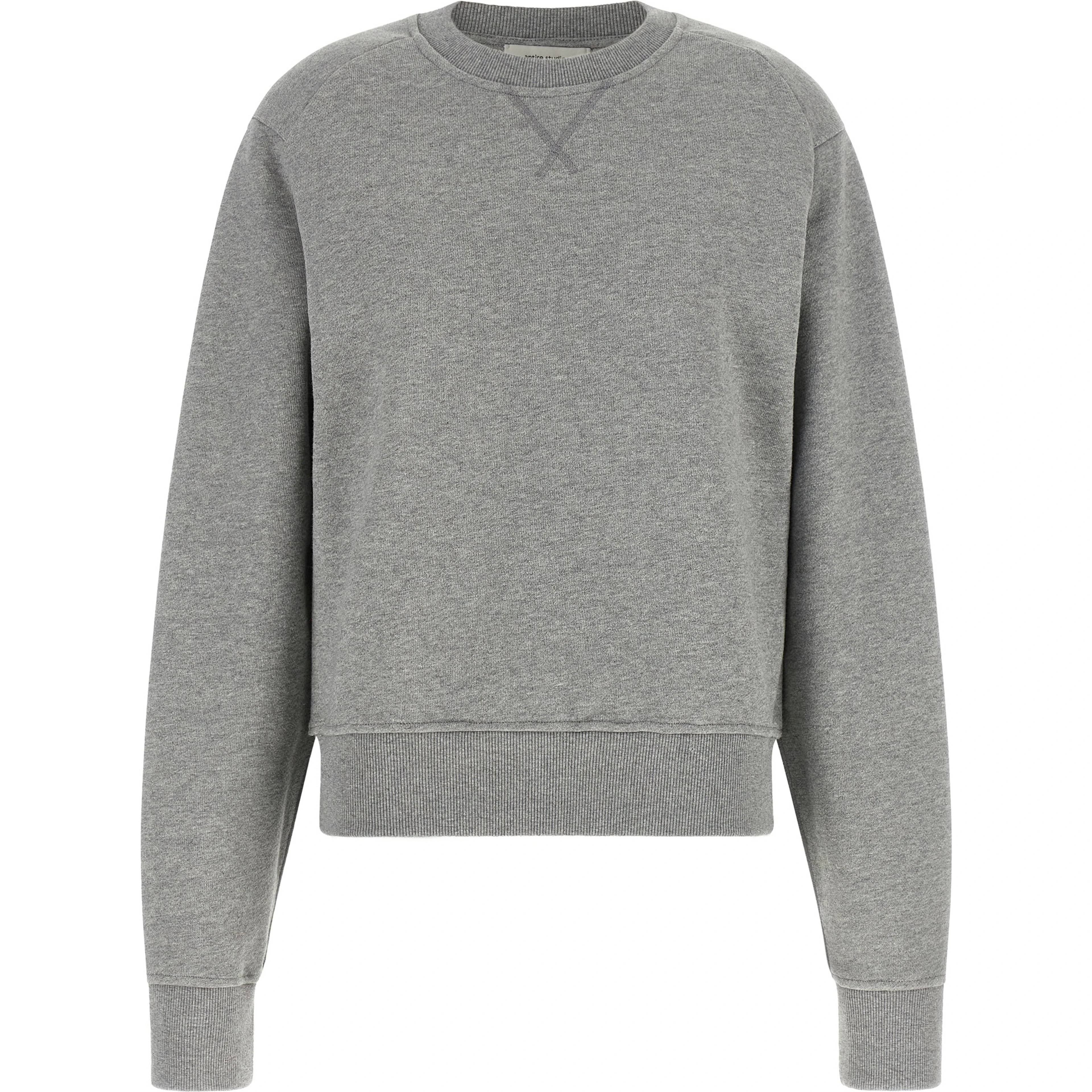 Gray Cotton Sweatshirt