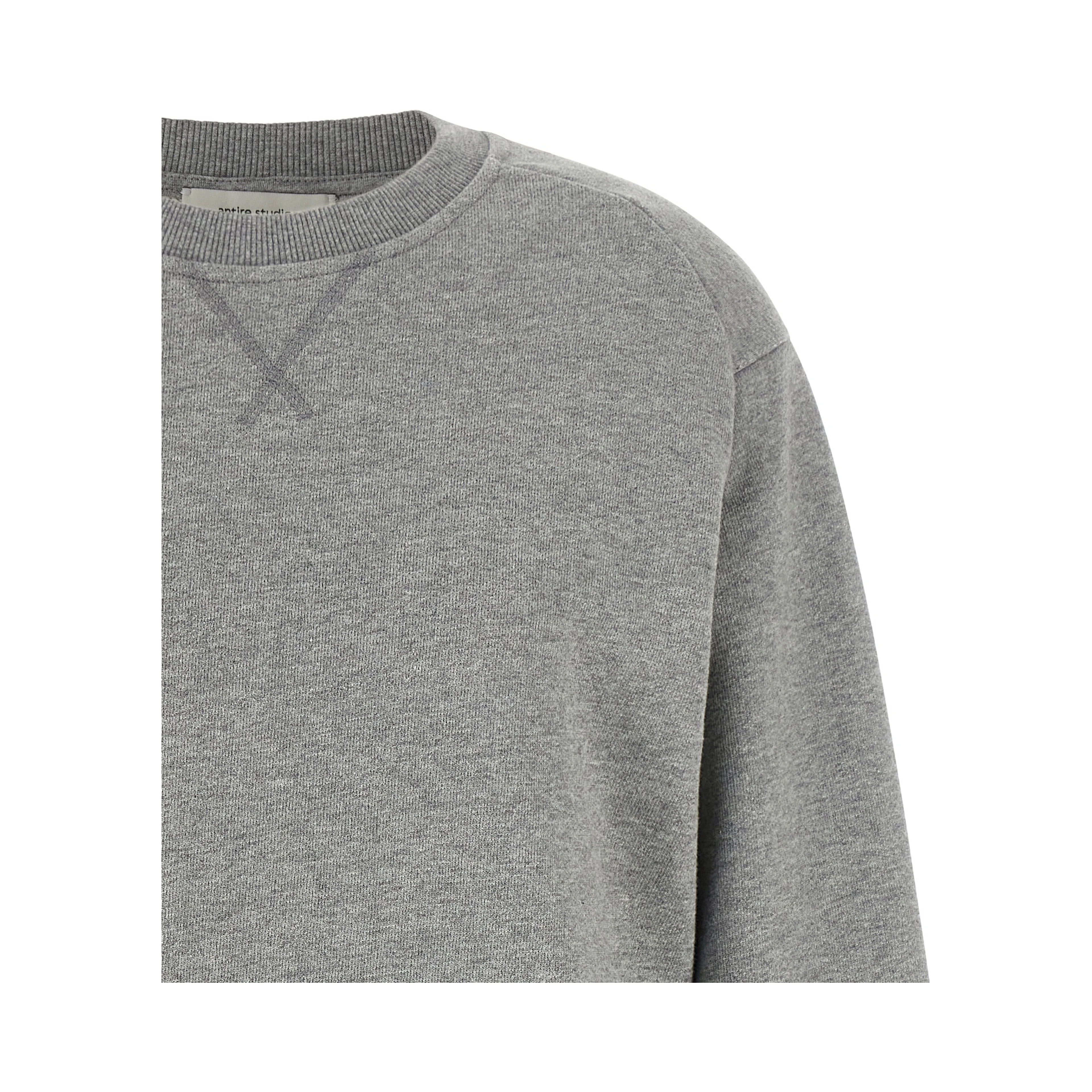 Gray Cotton Sweatshirt