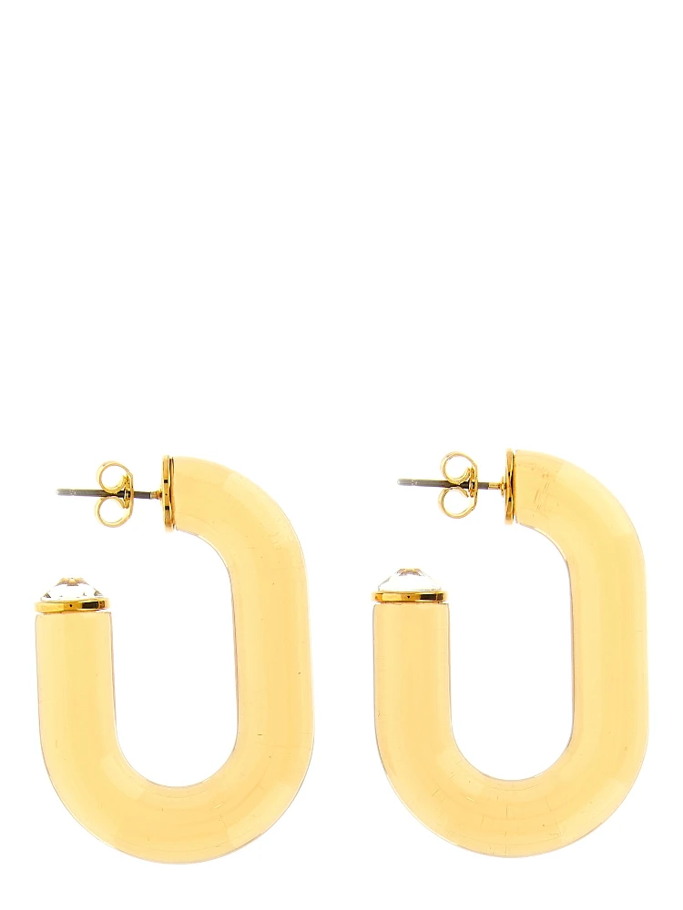 Gold Brass Earrings