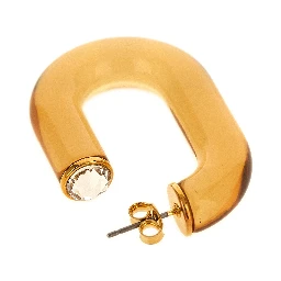 Gold Brass Earrings